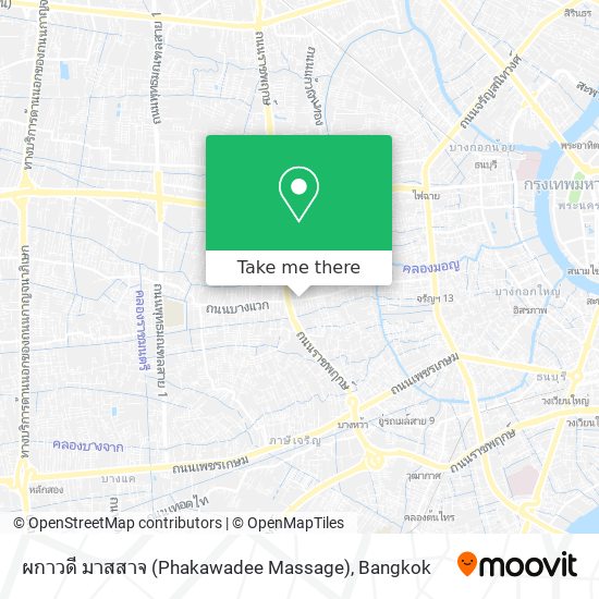 ผกาวดี มาสสาจ (Phakawadee Massage) map