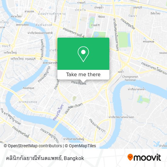 คลินิกกัลยาณีทันตแพทย์ map