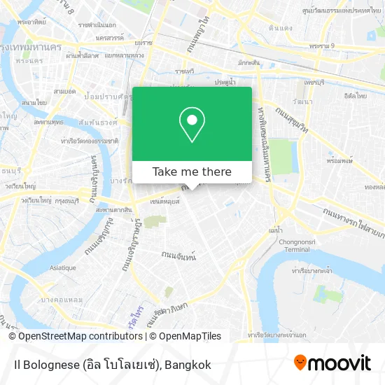 Il Bolognese (อิล โบโลเยเซ่) map