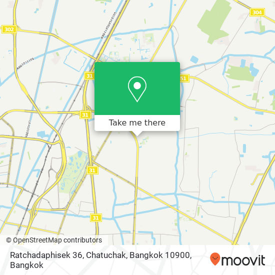 Ratchadaphisek 36, Chatuchak, Bangkok 10900 map