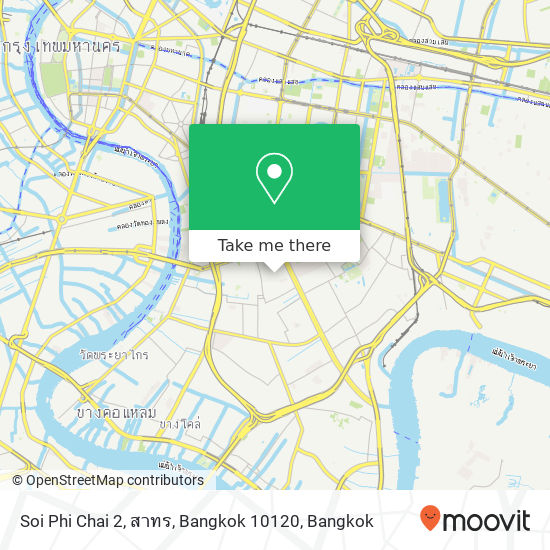 Soi Phi Chai 2, สาทร, Bangkok 10120 map