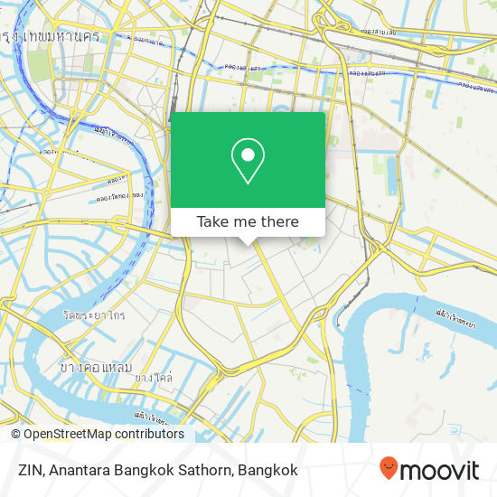 ZIN, Anantara Bangkok Sathorn map