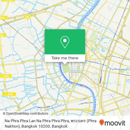 Na Phra Phra Lan Na Phra Phra Phra, พระนคร (Phra Nakhon), Bangkok 10200 map