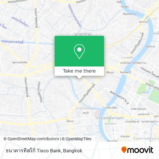 ธนาคารทิสโก้ Tisco Bank map