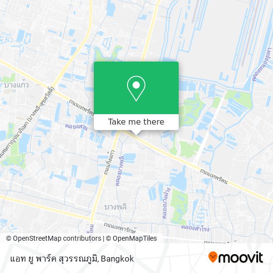 แอท ยู พาร์ค สุวรรณภูมิ map