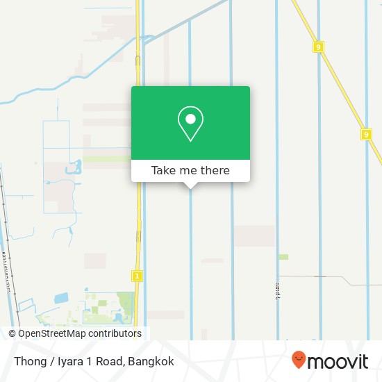 Thong / Iyara 1 Road, คลองหนึ่ง, คลองหลวง 12120 map
