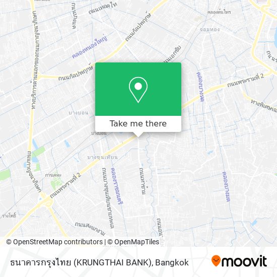 ธนาคารกรุงไทย (KRUNGTHAI BANK) map