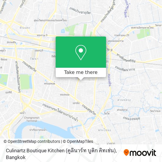 Culinartz Boutique Kitchen (คูลินาร์ท บูติก คิทเช่น) map