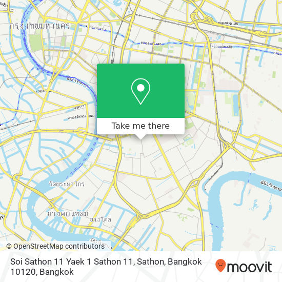 Soi Sathon 11 Yaek 1 Sathon 11, Sathon, Bangkok 10120 map