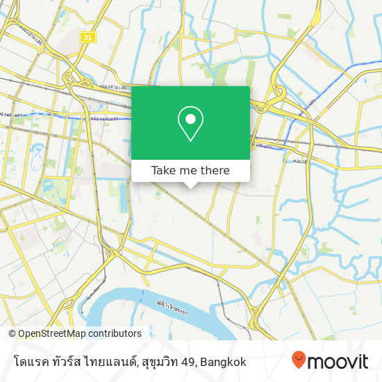 โดแรค ทัวร์ส ไทยแลนด์, สุขุมวิท 49 map