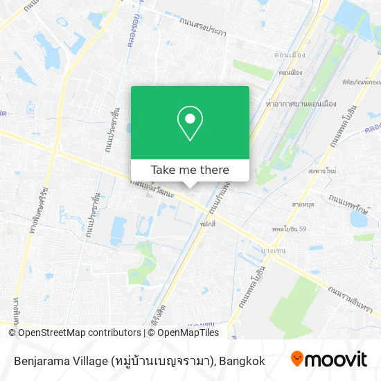 Benjarama Village (หมู่บ้านเบญจรามา) map