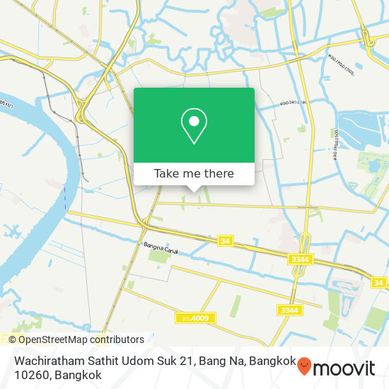 Wachiratham Sathit Udom Suk 21, Bang Na, Bangkok 10260 map