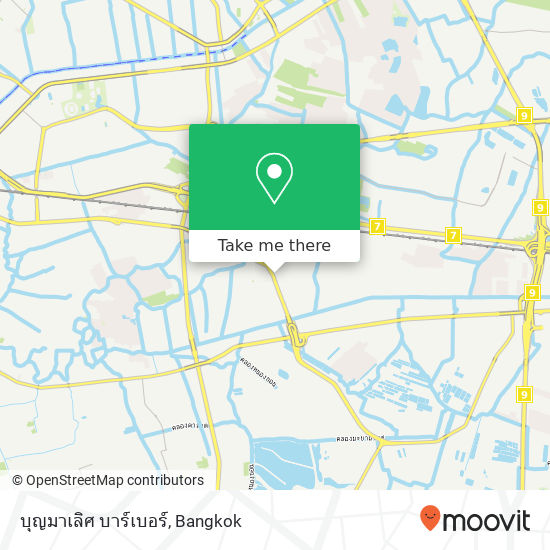 บุญมาเลิศ บาร์เบอร์ map