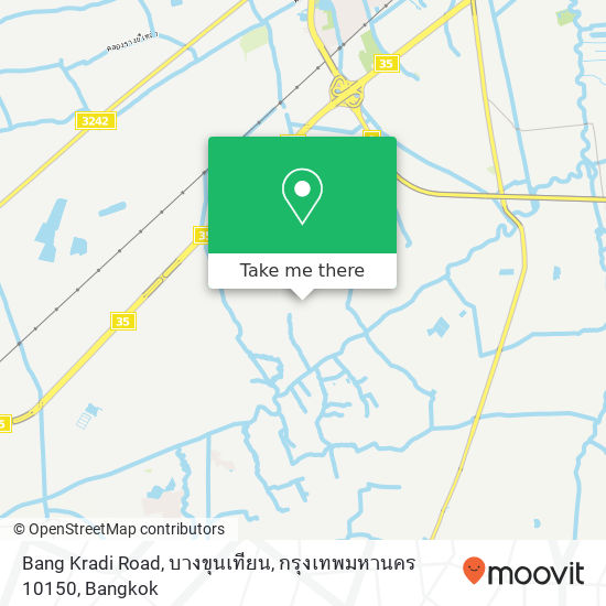 Bang Kradi Road, บางขุนเทียน, กรุงเทพมหานคร 10150 map