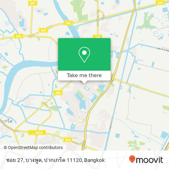 ซอย 27, บางพูด, ปากเกร็ด 11120 map