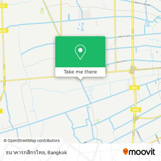 ธนาคารกสิกรไทย map