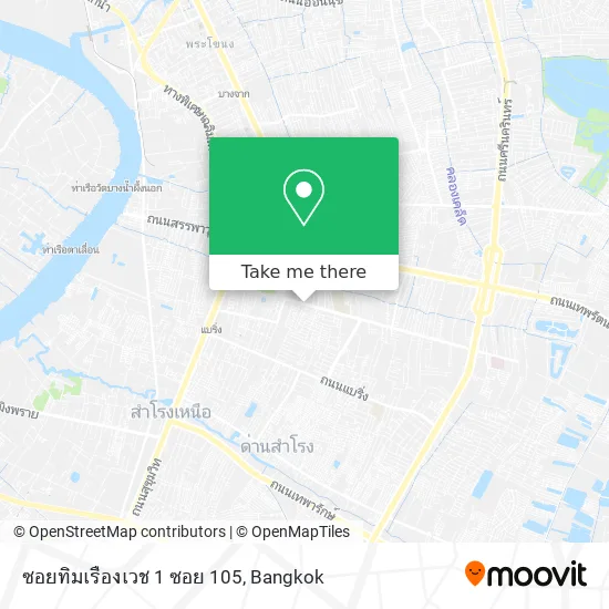 ซอยทิมเรืองเวช 1 ซอย 105 map