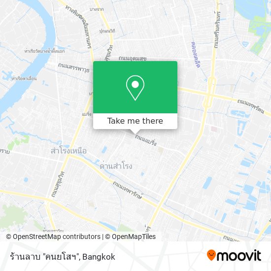 ร้านลาบ "คนยโสฯ" map