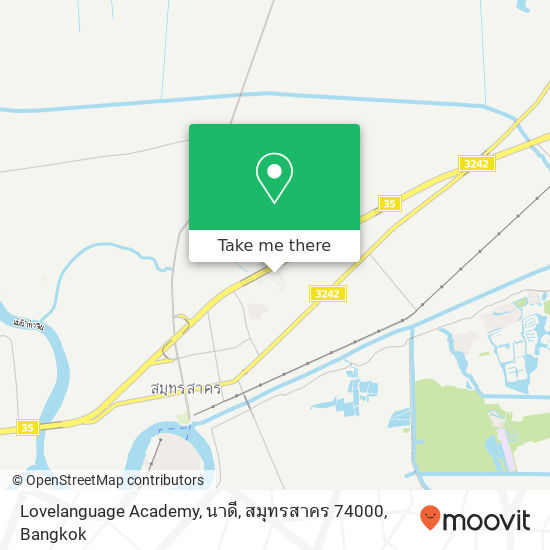 Lovelanguage Academy, นาดี, สมุทรสาคร 74000 map