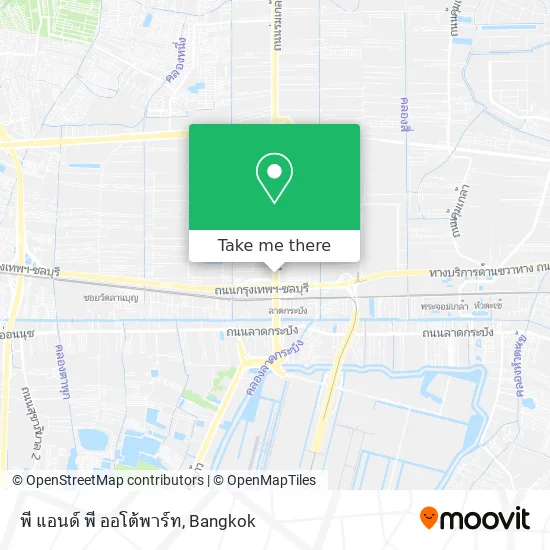 พี แอนด์ พี ออโต้พาร์ท map