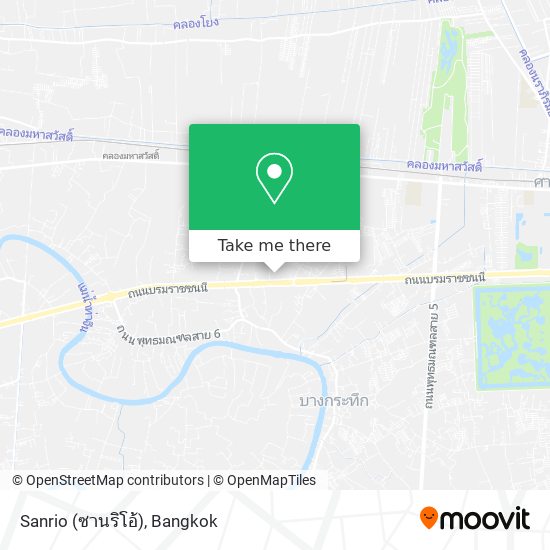 Sanrio (ซานริโอ้) map