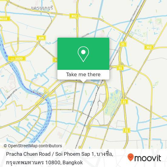 Pracha Chuen Road / Soi Phoem Sap 1, บางซื่อ, กรุงเทพมหานคร 10800 map