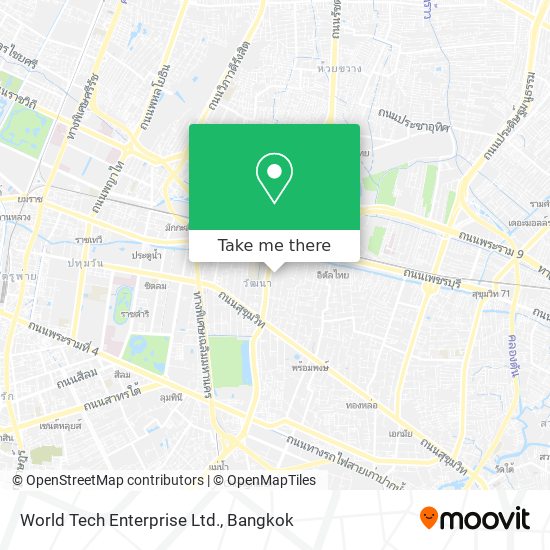 World Tech Enterprise Ltd. map