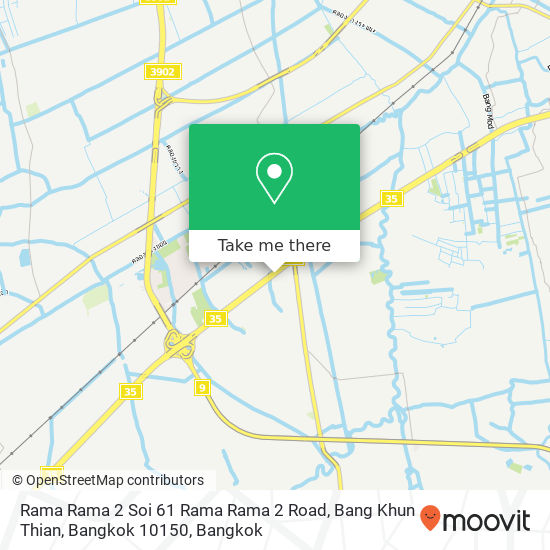 Rama Rama 2 Soi 61 Rama Rama 2 Road, Bang Khun Thian, Bangkok 10150 map