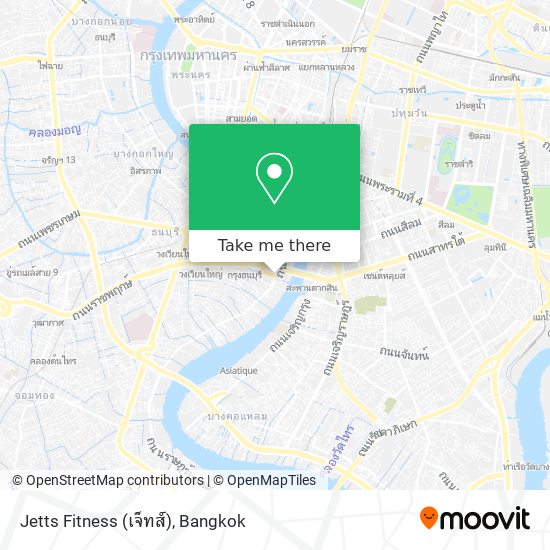 Jetts Fitness (เจ็ทส์) map