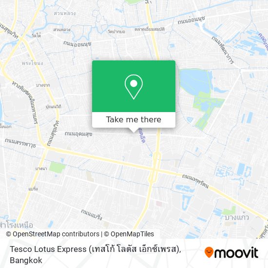 Tesco Lotus Express (เทสโก้ โลตัส เอ็กซ์เพรส) map