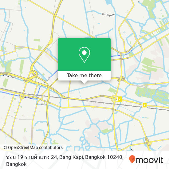 ซอย 19 รามคำแหง 24, Bang Kapi, Bangkok 10240 map