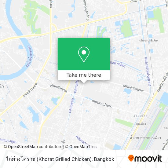 ไก่ย่างโคราช (Khorat Grilled Chicken) map