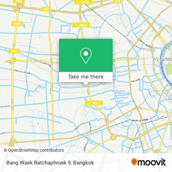 Bang Waek Ratchaphruek 9 map