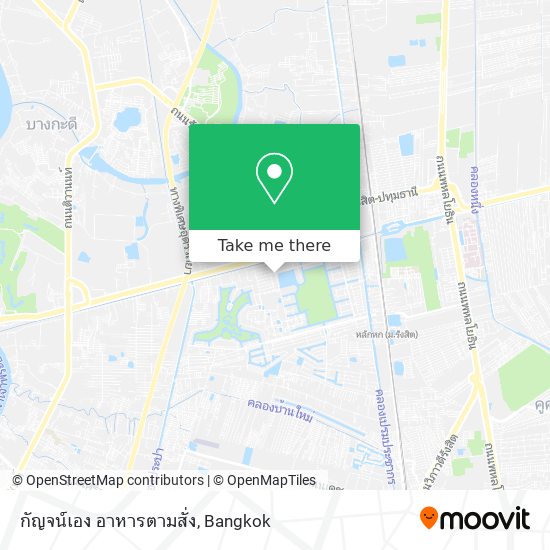 กัญจน์เอง อาหารตามสั่ง map