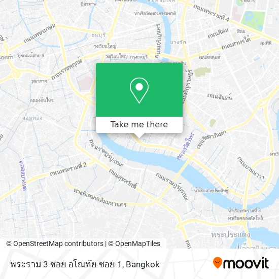 พระราม 3 ซอย อโณทัย ซอย 1 map