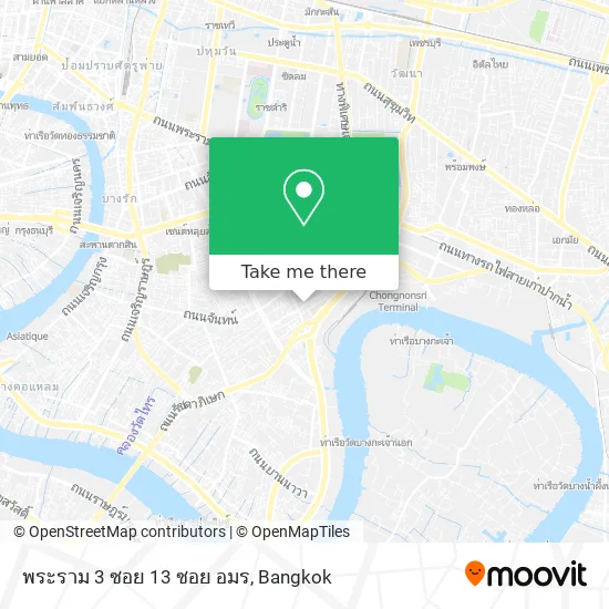 พระราม 3 ซอย 13 ซอย อมร map