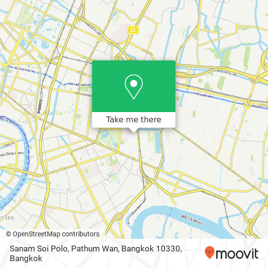 Sanam Soi Polo, Pathum Wan, Bangkok 10330 map