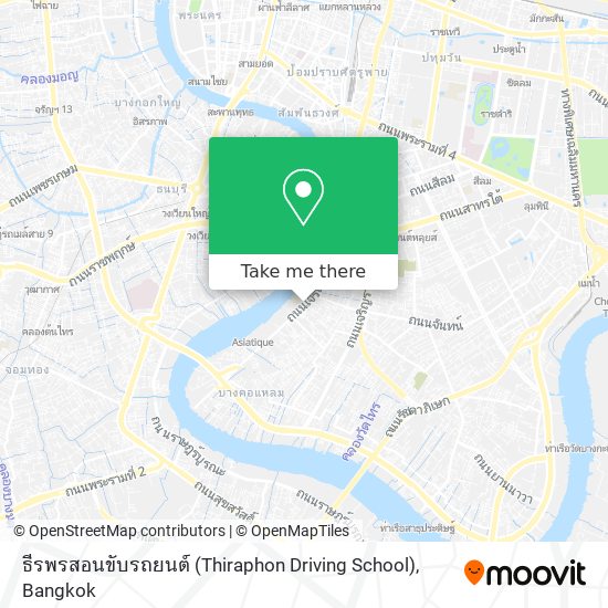 ธีรพรสอนขับรถยนต์ (Thiraphon Driving School) map