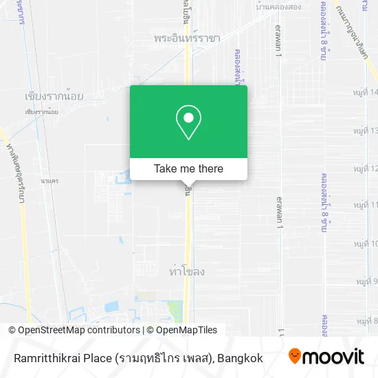 Ramritthikrai Place (รามฤทธิไกร เพลส) map