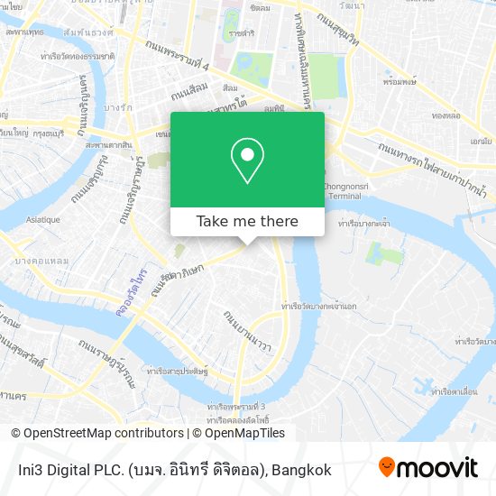 Ini3 Digital PLC. (บมจ. อินิทรี ดิจิตอล) map