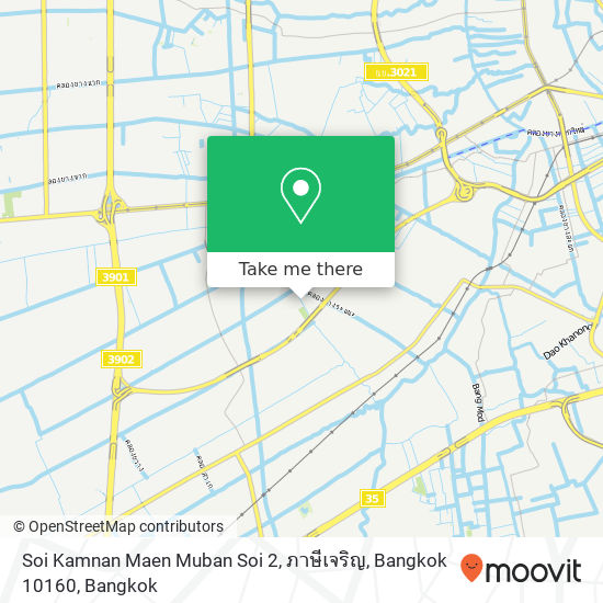 Soi Kamnan Maen Muban Soi 2, ภาษีเจริญ, Bangkok 10160 map