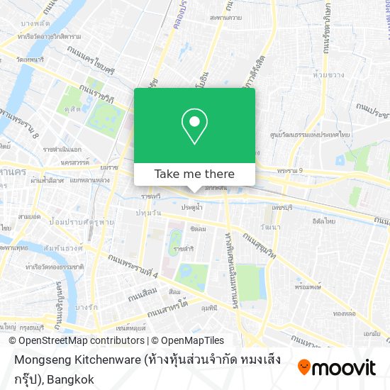 Mongseng Kitchenware (ห้างหุ้นส่วนจำกัด หมงเส็ง กรุ๊ป) map