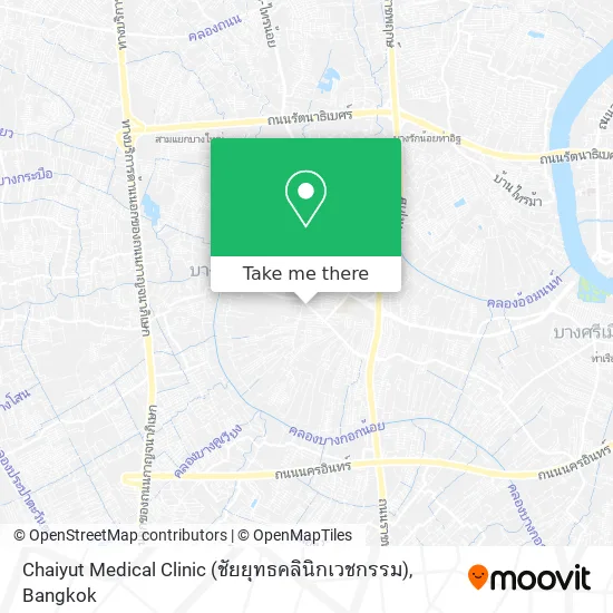Chaiyut Medical Clinic (ชัยยุทธคลินิกเวชกรรม) map