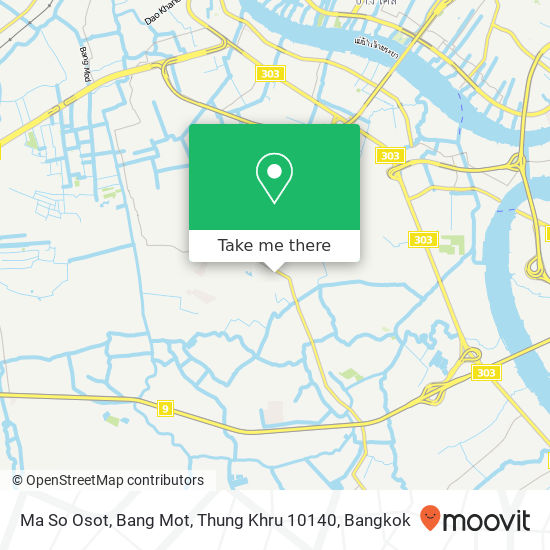 Ma So Osot, Bang Mot, Thung Khru 10140 map