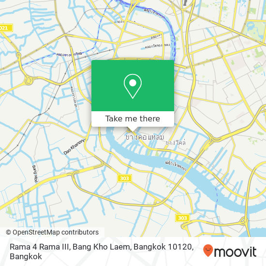 Rama 4 Rama III, Bang Kho Laem, Bangkok 10120 map