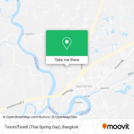 ไทยสปริงเดย์ (Thai Spring Day) map
