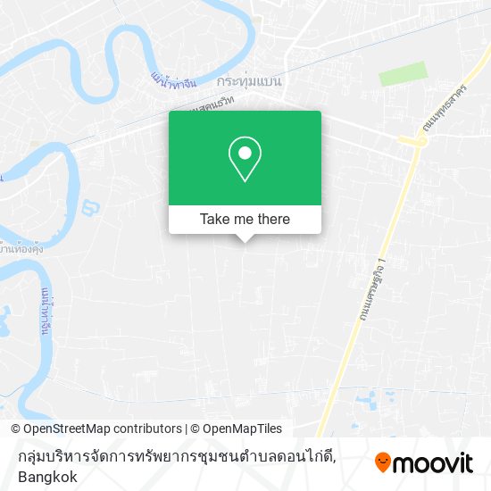 กลุ่มบริหารจัดการทรัพยากรชุมชนตำบลดอนไก่ดี map