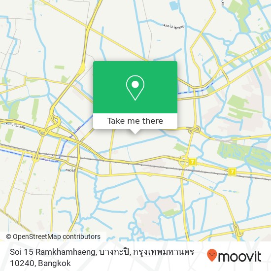 Soi 15 Ramkhamhaeng, บางกะปิ, กรุงเทพมหานคร 10240 map