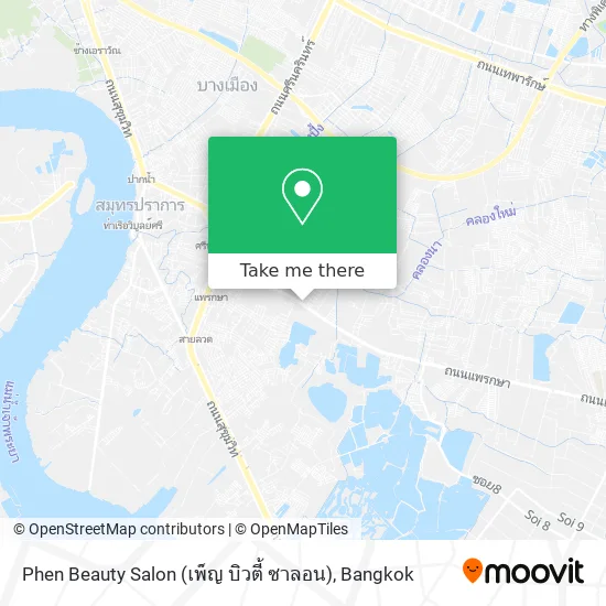 Phen Beauty Salon (เพ็ญ บิวตี้ ซาลอน) map