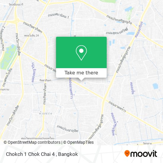 Chokch 1 Chok Chai 4 map
